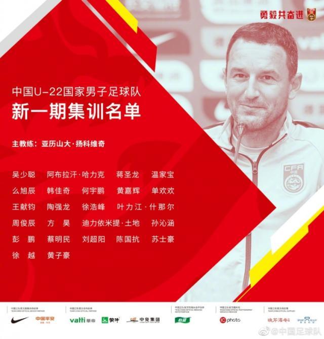 开云体育下载-U22国青备战杭州亚运会名单：阿布拉汗、么旭辰入选